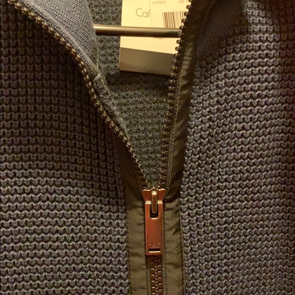 Men’s Calvin Klein large size zip sweater - Picture 7 of 8